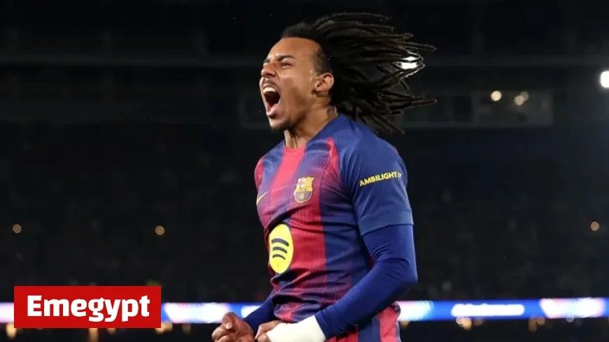 Koundé Shines with Brace to Secure Barcelona’s Victory as Champions League Returns to Camp Nou