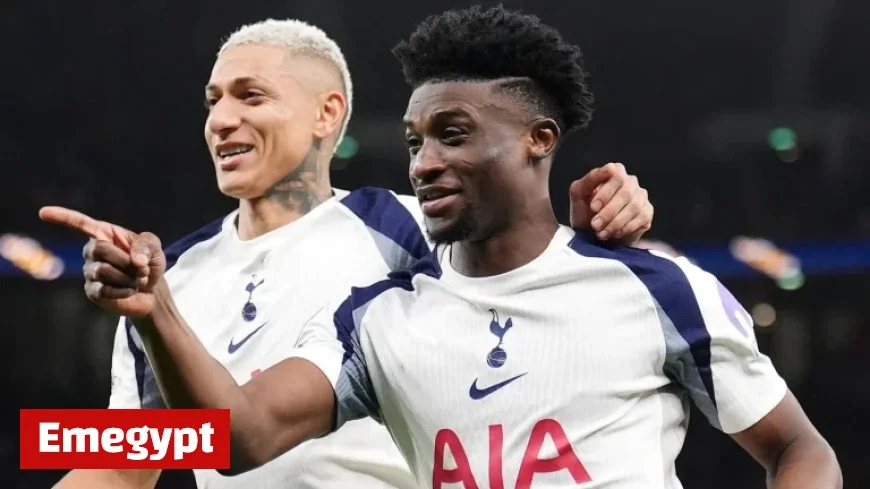 Tottenham Dominates Slavia Prague 3-0 Edging Closer to Champions League Top Eight Qualification