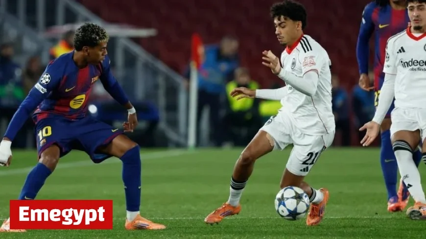 Champions League Thriller: SGE’s Brief Hope Dashed by Barcelona’s Comeback