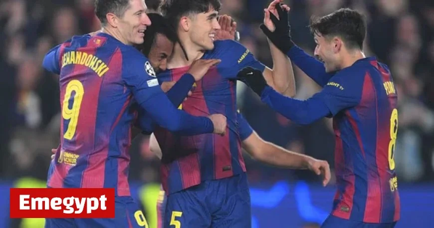 Defender Shines as Barcelona Overcomes Deficit to Secure Home Victory in Champions League