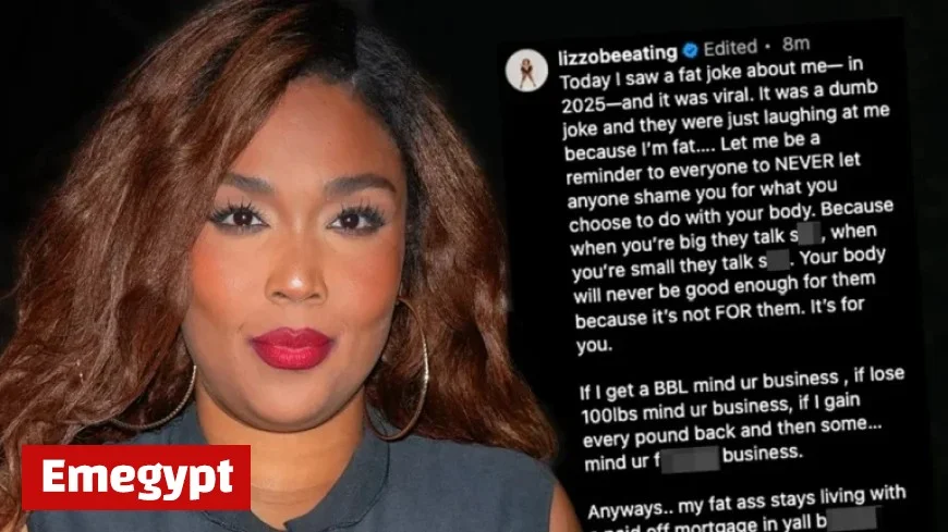 Lizzo Fires Back at Trolls Over ‘Dumb Joke’ About Her Weight in Passionate Instagram Response