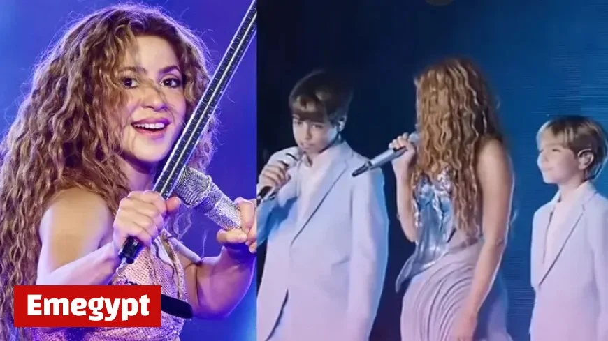 Shakira’s Heartfelt Reaction After Performing with Her Children and Witnessing Their Musical Talents Unleashed