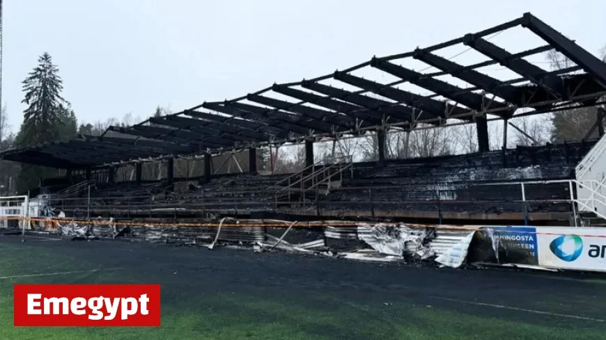 Stadium Inferno Destroys Premier Stand in Devastating Blaze