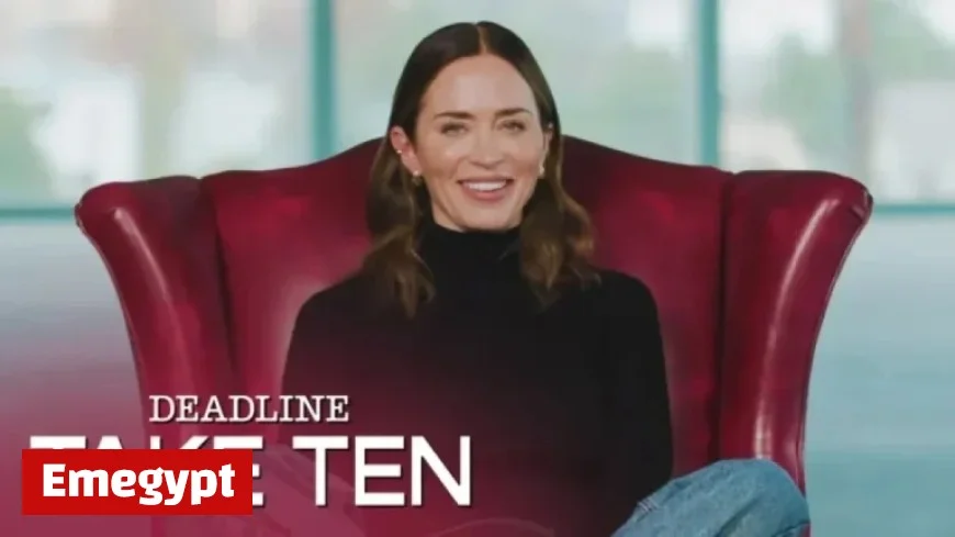 Emily Blunt Talks The Smashing Machine and A Quiet Place Part III Insights