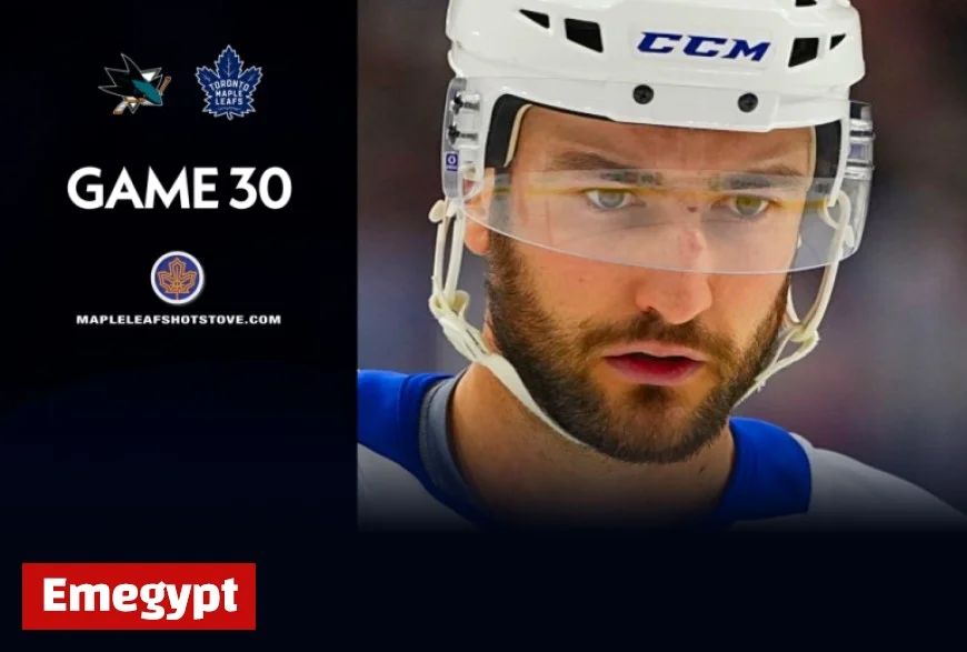Toronto Maple Leafs vs San Jose Sharks: Game 30 Preview, Projected Lineups, and TV Details