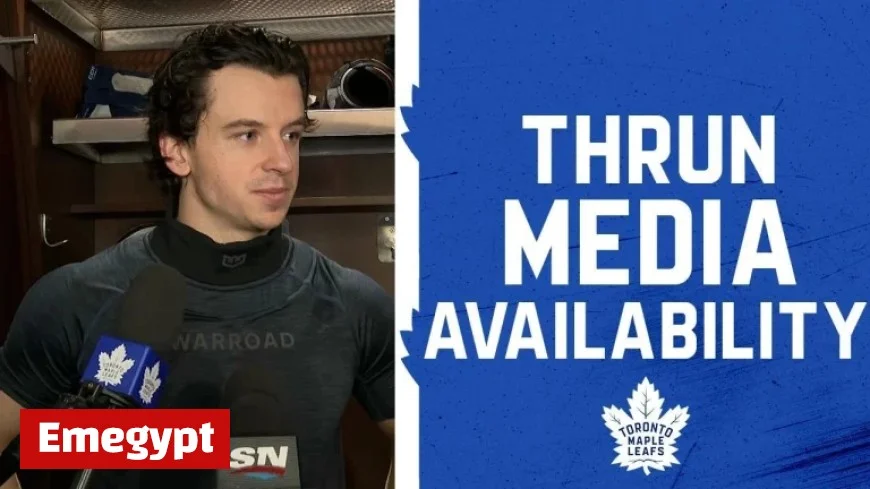 Henry Thrun Pre Game Insights Ahead of San Jose Sharks Clash December 11 2025