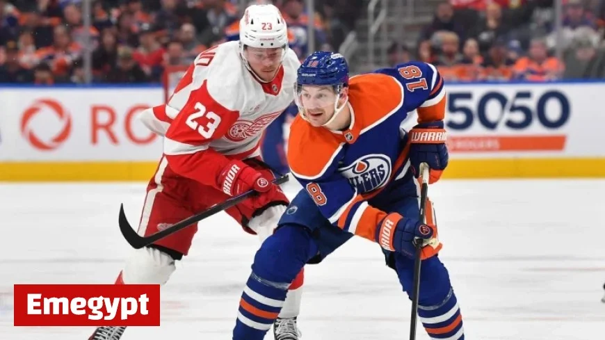 Oilers vs Red Wings Projected Lineup Revealed