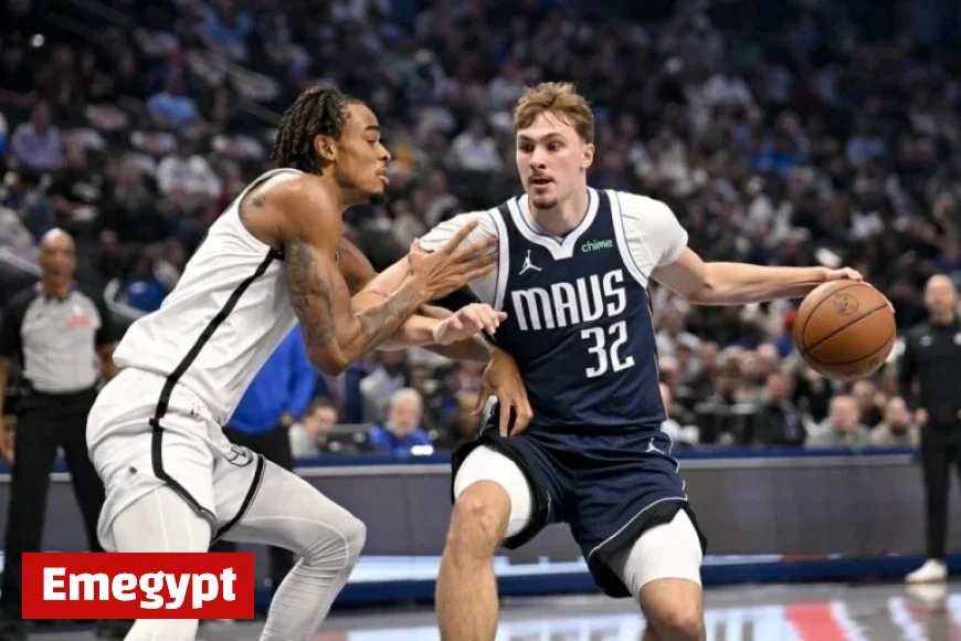 Anthony Davis shines in all-around performance as Mavs triumph over Nets