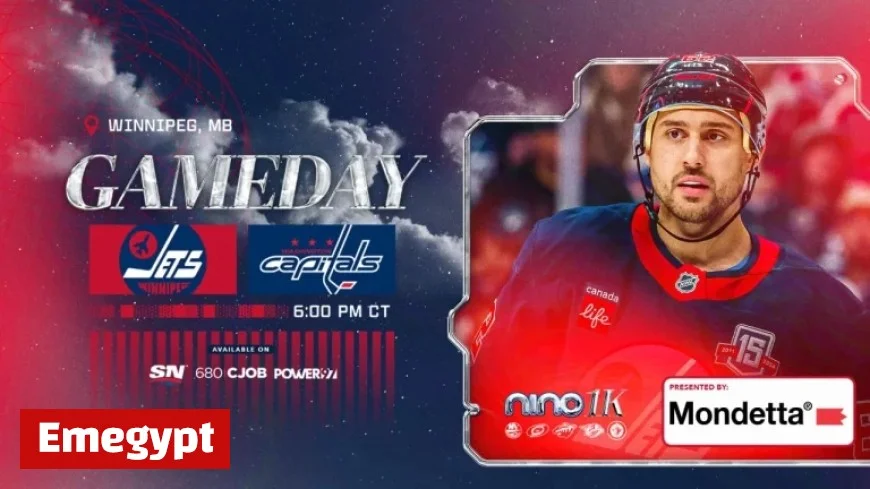 Capitals vs Jets Showdown Gameday Highlights and Updates