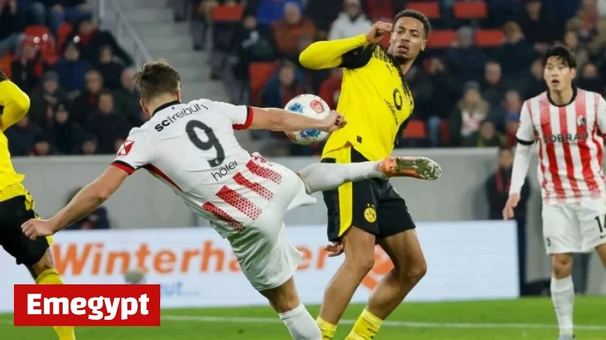 Bellingham Sees Red While Höler Scores Dream Goal as Dortmund Draws in Freiburg