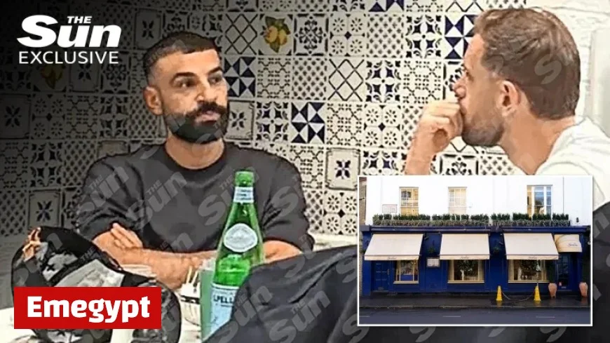 Mo Salah Confronts Former Liverpool Captain Henderson at Secret London Meeting