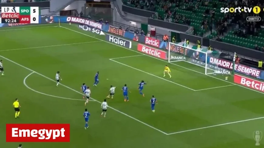 Geny Catamo Scores Twice to Seal Sportings Dominant Victory Over Aves SAD