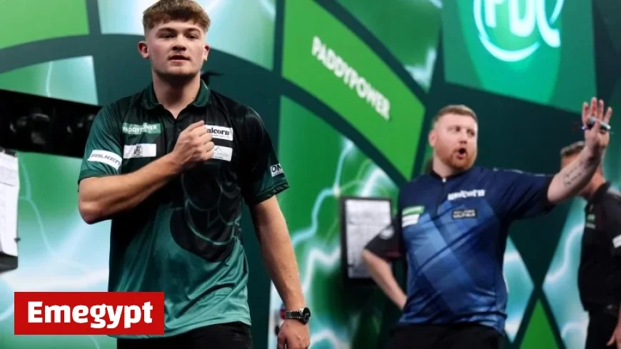 Young Debutant Charlie Manby Shocks World Darts Championship with Stunning Upset