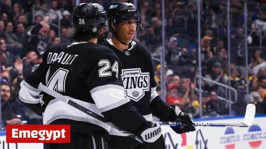 Kings Face Monday Challenge Without Byfield and Danault