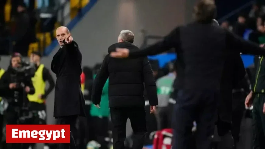 Allegri and Conte Clash: Max Leaves Without Greeting Antonio