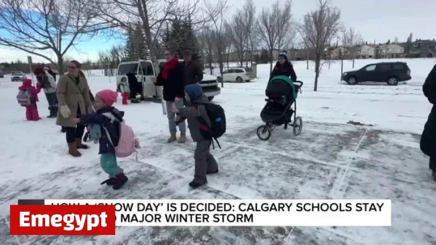 Discover How Calgary Schools Decide to Stay Open During Major Winter Storms