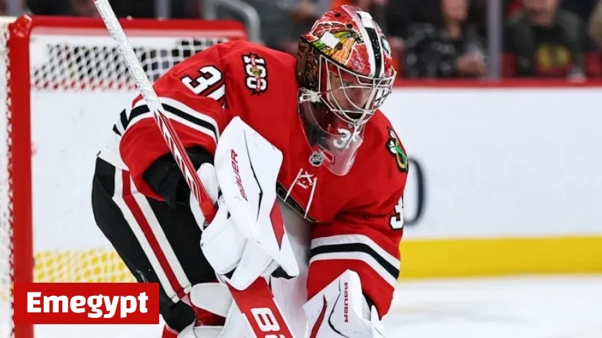 Spencer Knight Achieves Rare Milestone Only Seen Four Times in Modern Blackhawks History