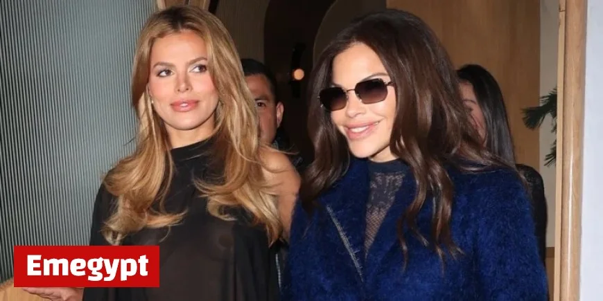 Brooks Nader Stuns in Sheer Top During Dinner with Lauren Sanchez Bezos and Sisters