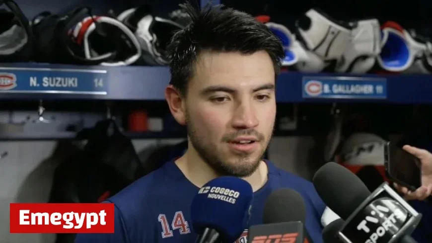 Nick Suzuki Dominates the Face-Off Circle with Outstanding Performance