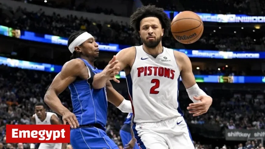 Top Five Questions as Cade Cunningham and the Pistons Face Off Against the Mavericks