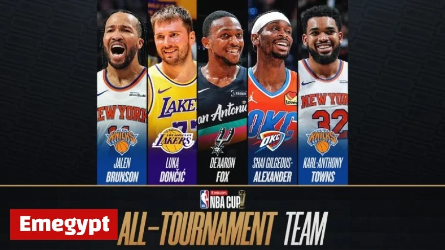 Jalen Brunson and Luka Dončić Lead the Emirates NBA Cup All-Tournament Team