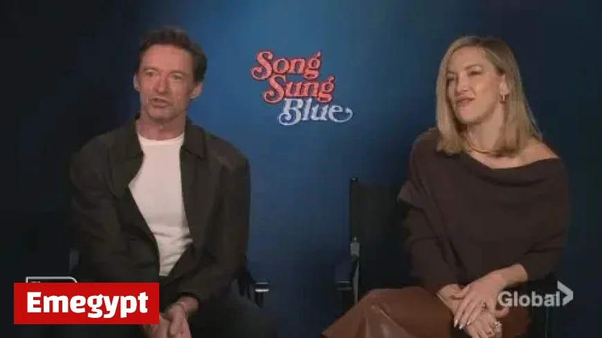 Hugh Jackman Takes on Neil Diamond in Uplifting Song Sung Blue Biopic